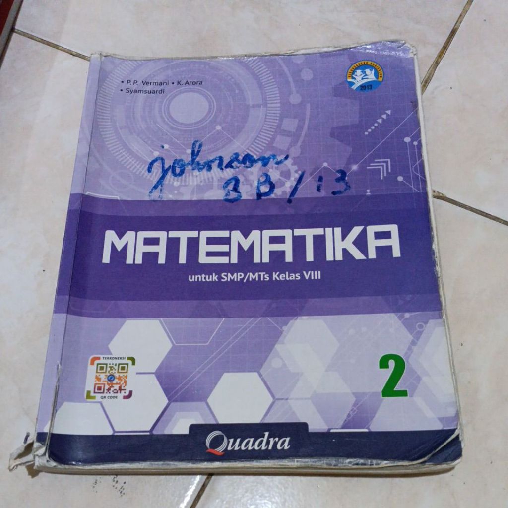 QUADRA | MATEMATIKA SMP/MTs KELAS VIII