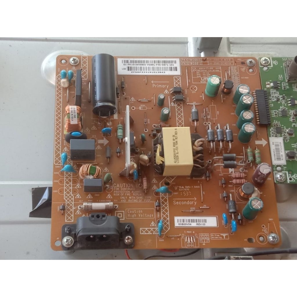 PSU Tv LED Sharp 32 inch Aquos original