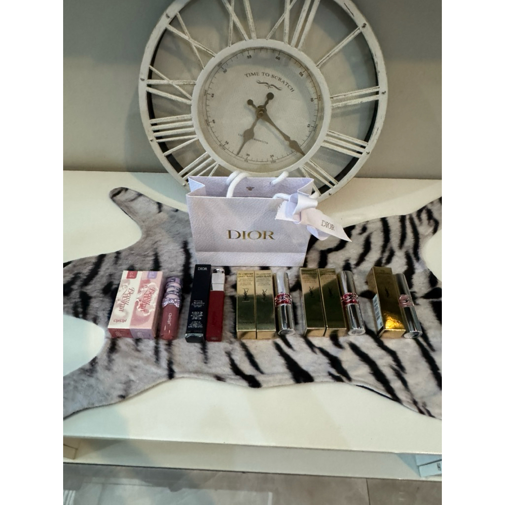 [dutyfree] Cipicipi, Dior Liptint, YSL Candy Glaze & Loveshine Watershine