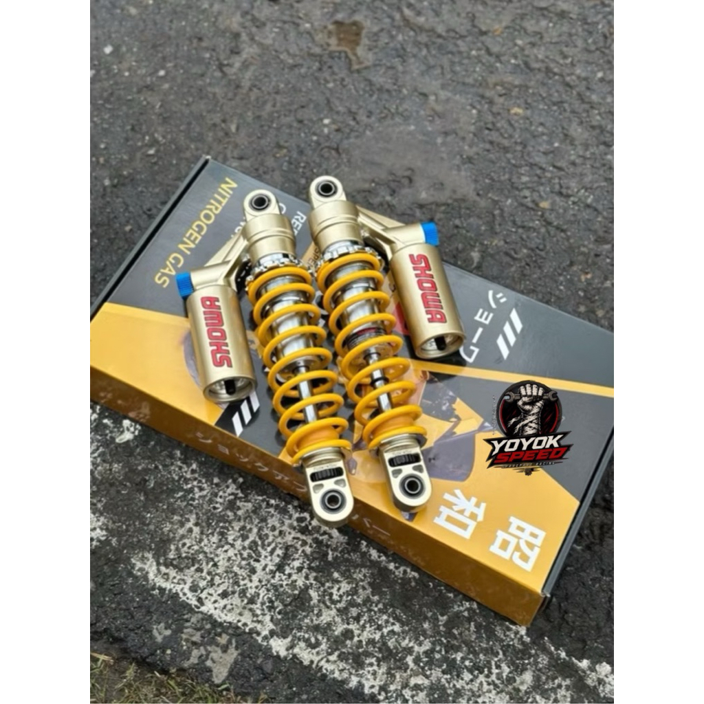 shock cb400 showa doble klik import replika non original kwalitas premium grade a SKOK BELAKANG SHOW