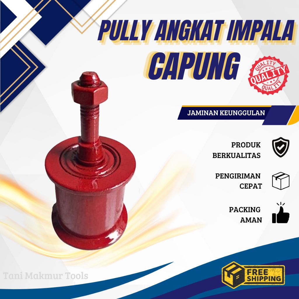 Pulley Angkat Traktor Capung / Pulley Tension Capung Traktor Impala