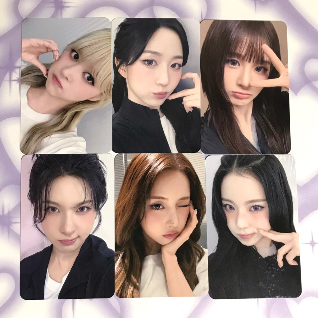 [READY] NMIXX HEAVY SERENADE MAKESTAR Y2K VER LILY HAEWON SULLYOON BAE JIWOO KYUJIN LD LUCKY DRAW PO