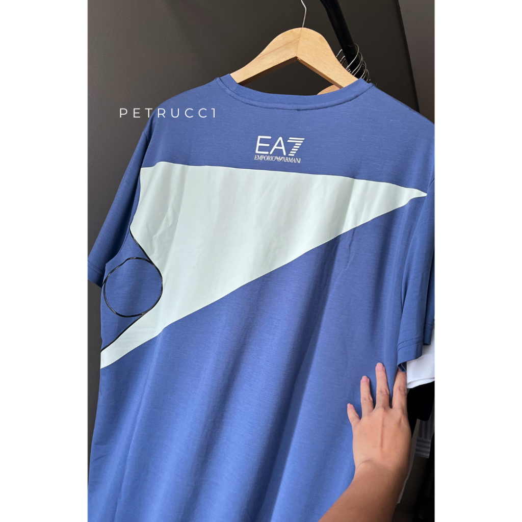 EA7 T Shirt logo Tee man men kaos
