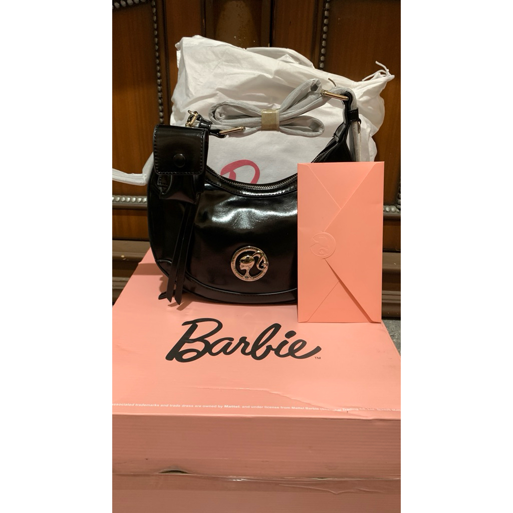 Tas Barbie Sabit Rodeo Hitam Original TGI