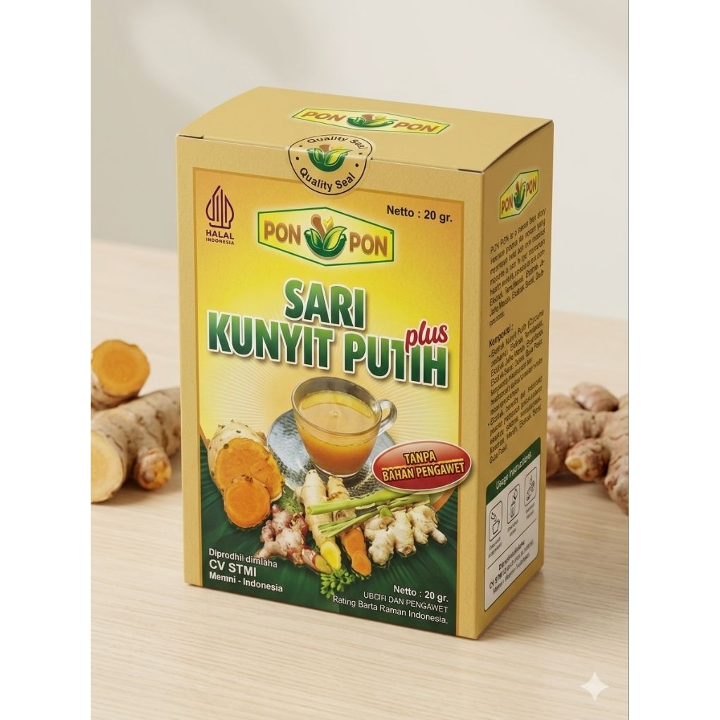 PON MPON - Sari Kunir Putih Plus