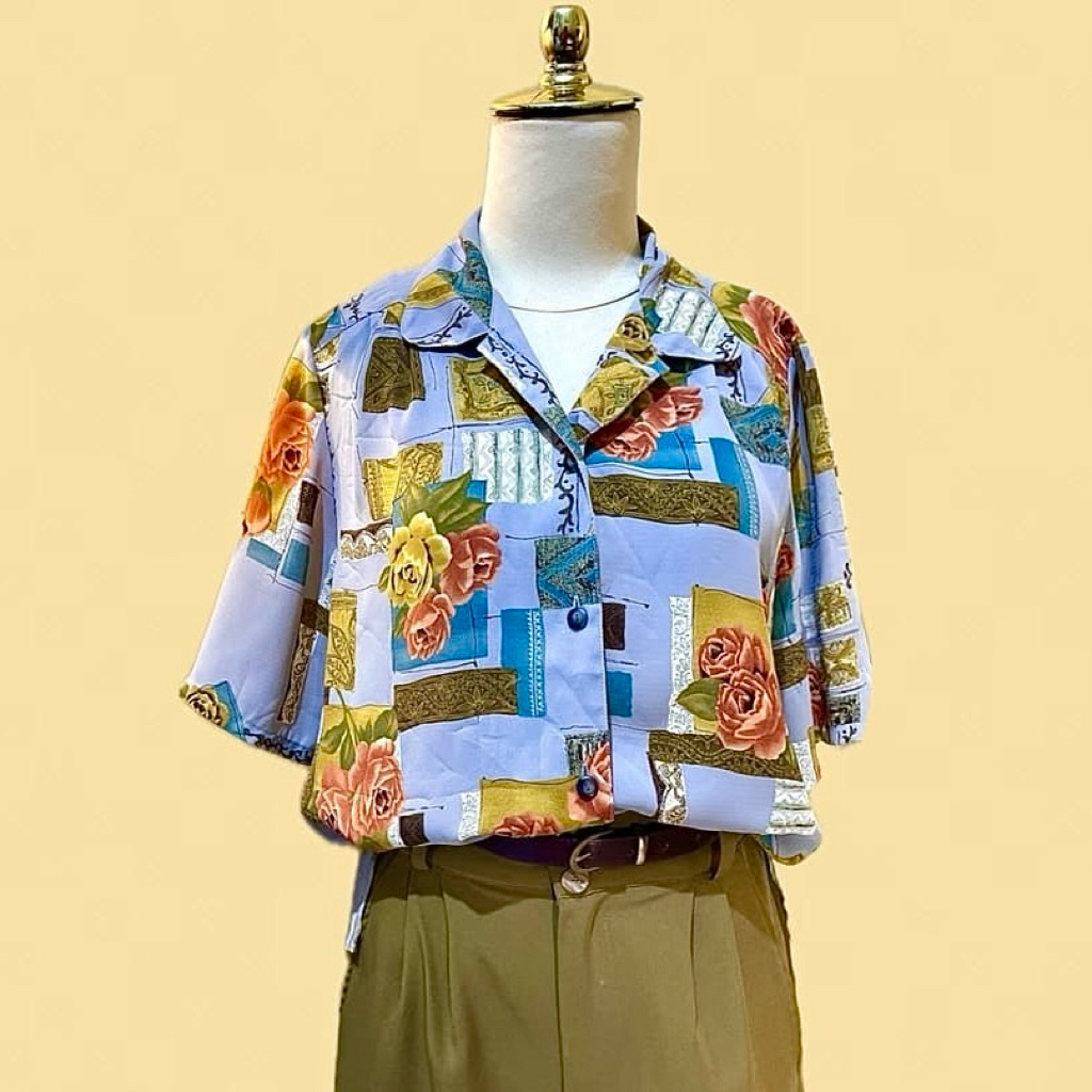 Kemeja Bunga Vintage ST.Potara.