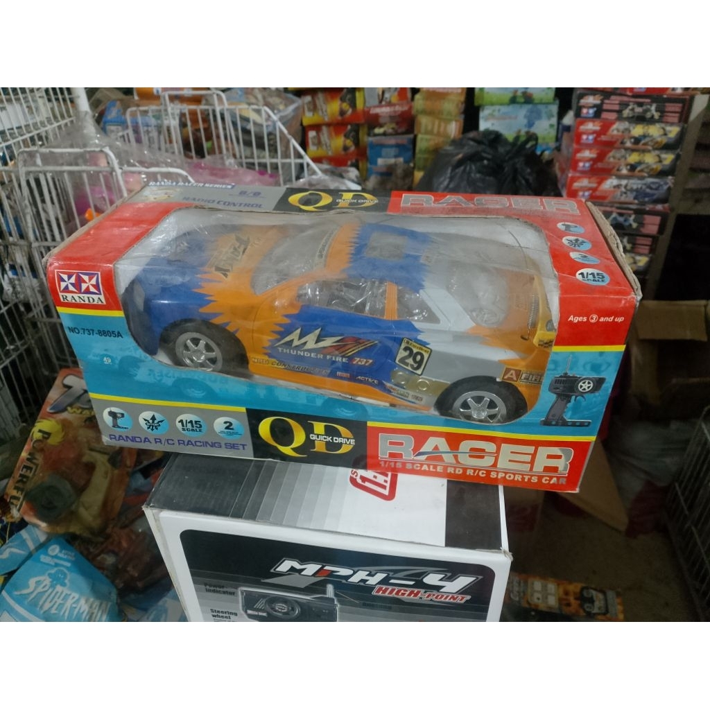 RC Mobil Remote Control Brand Randa Skala 1:15 Vintage Jadul