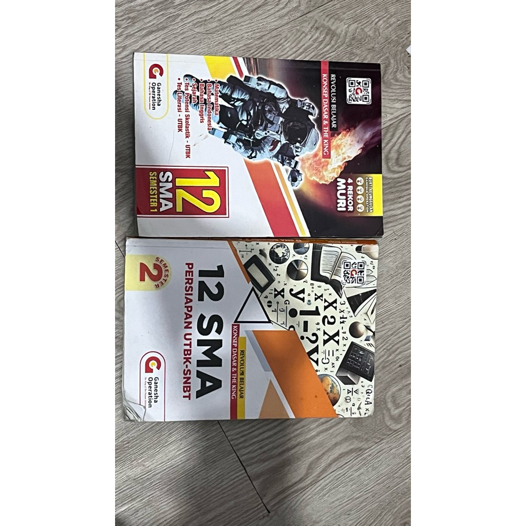 [PRELOVED] Buku kelas 12 SMA Persiapan UTBK