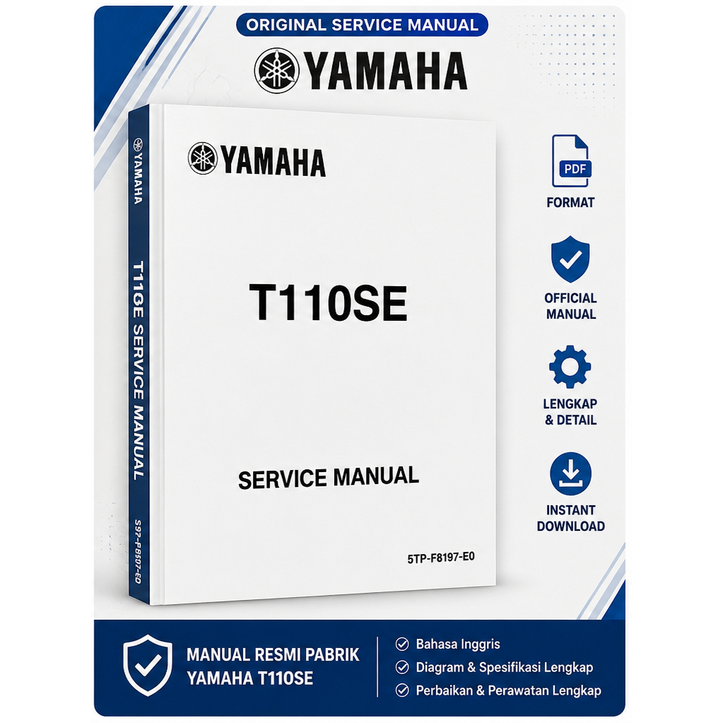 YAMAHA T110SE Crypton Service Manual Workshop Repair Manual