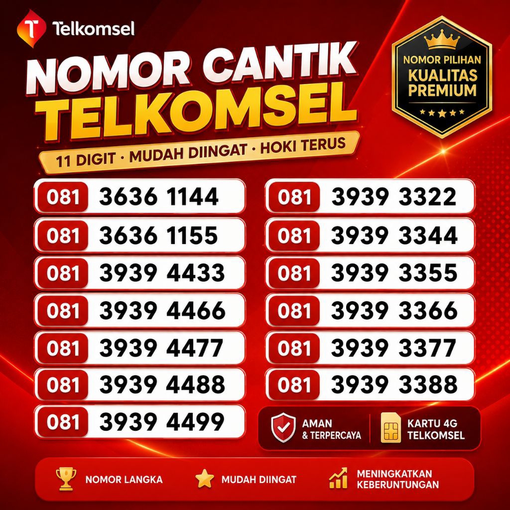 PERDANA CANTIK SIMPATI 11DIGIT SUPER