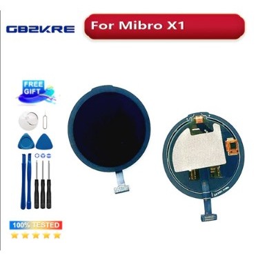 DV -Tested 1.3" AMOLED For Mibro X1 Smartwatch LCD splay Screen Replacement For Mibro X1 LCD Sport S