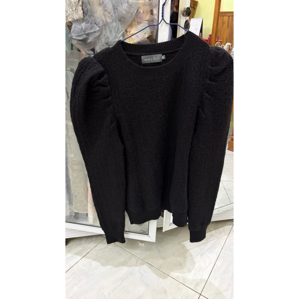 Preloved Sweater Knit Rajut Benang Jarum
