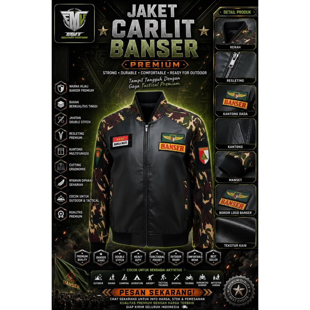 jaket banser jaket banser terbaru jaket tactical banser
