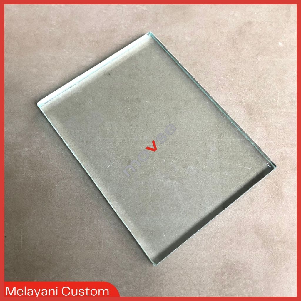 Kaca Polos 12 mm - 20x20 cm