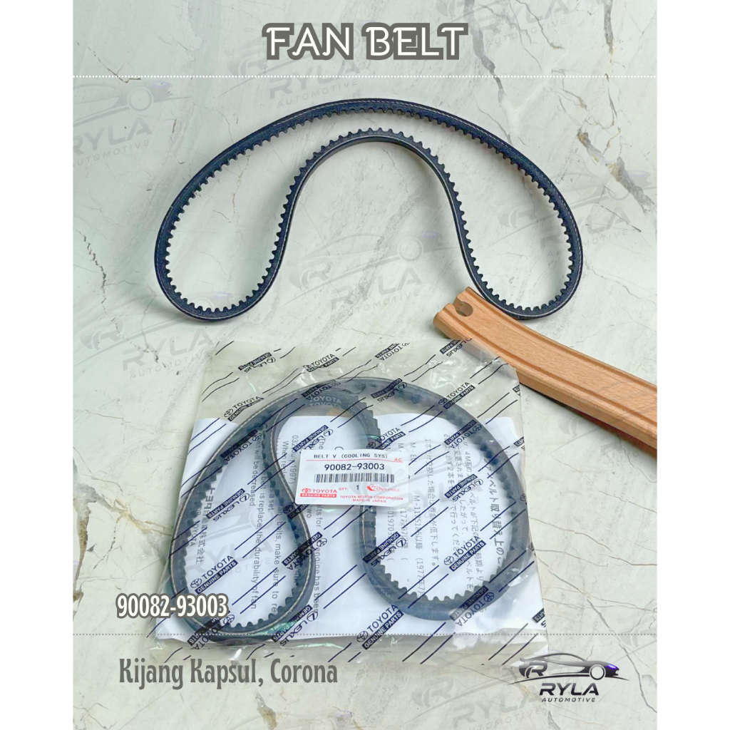 Fan Belt Sabuk V – TOYOTA Kijang Kapsul 7K-E, Corona, Starlet, Kijang Super 5K – 10*890 90082-93003