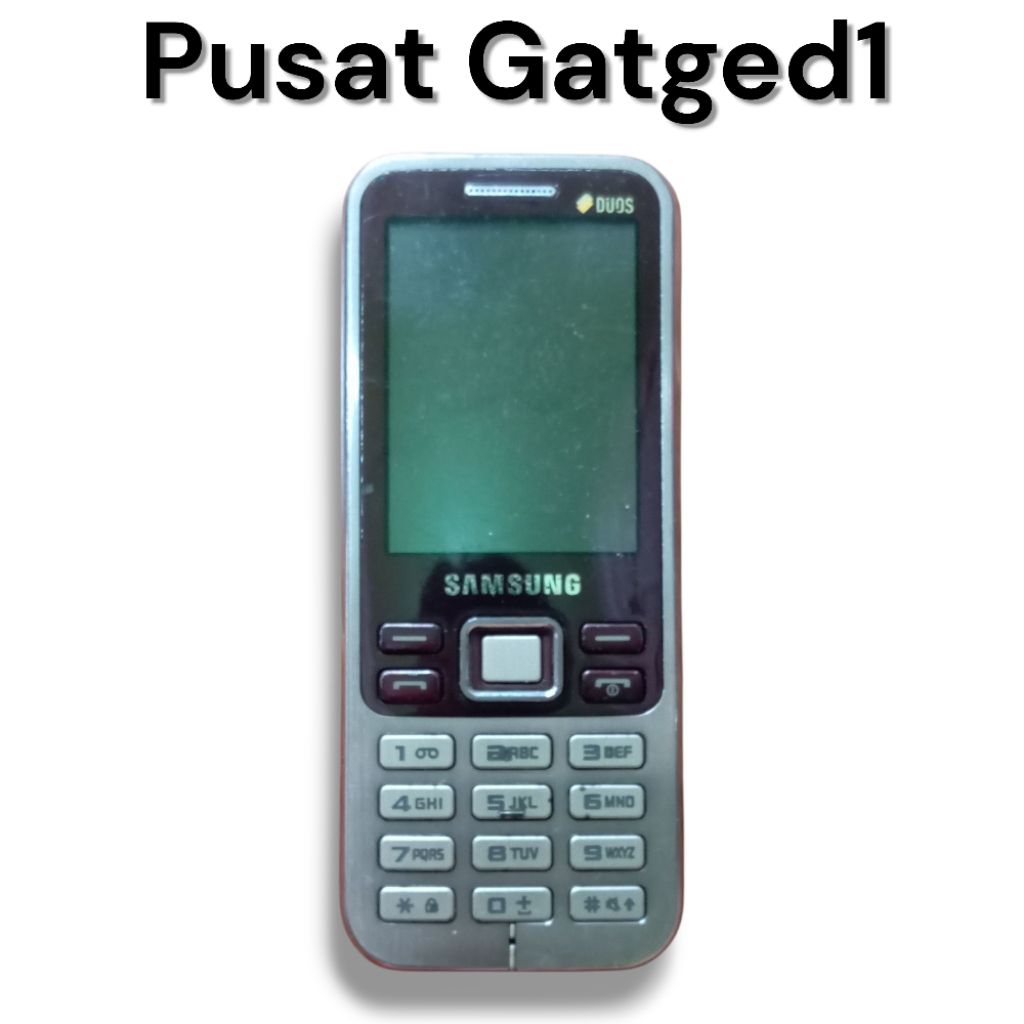 Samsung GT-C3322 Duos Original Second Normal Siap Pakai HP Keypad Dual SIM