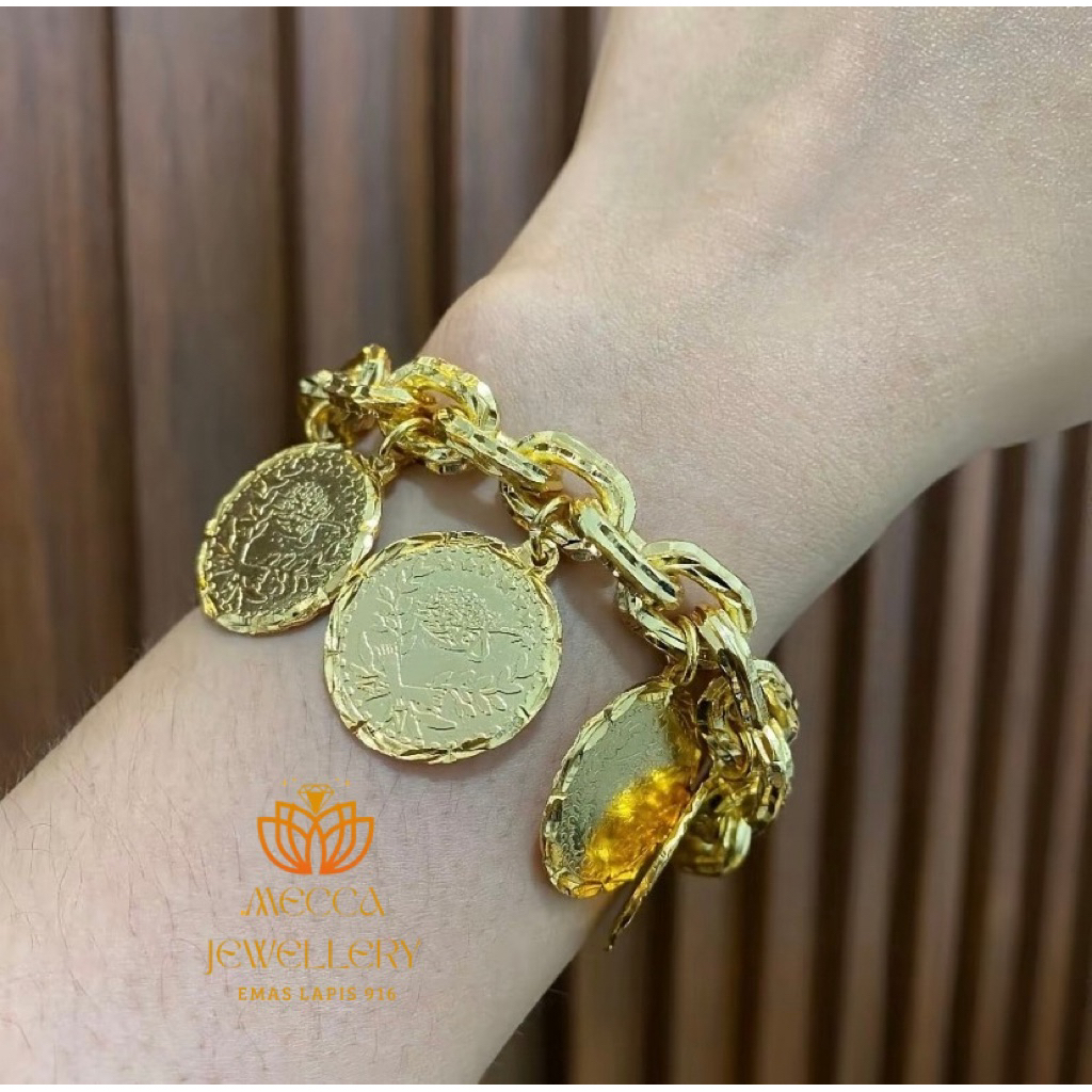 Gelang sauh koin dinar