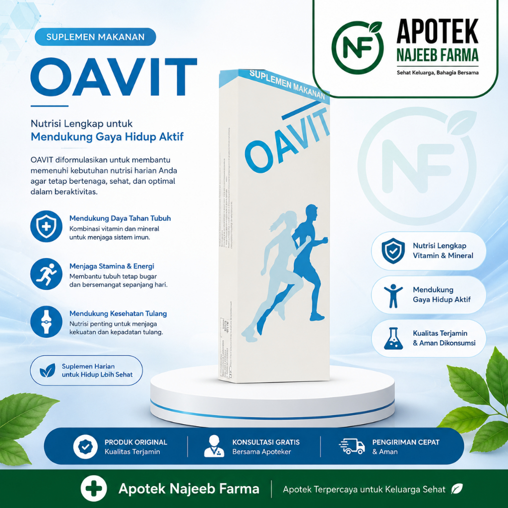 OAVIT BOX 30 KAPSUL / SUPLEMEN SENDI