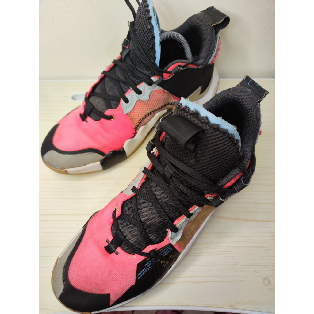 Nike Jordan Why Not ZerO.2 SE Size 41 Insole 25.5 cm Sepatu Sneakers Preloved Bekas