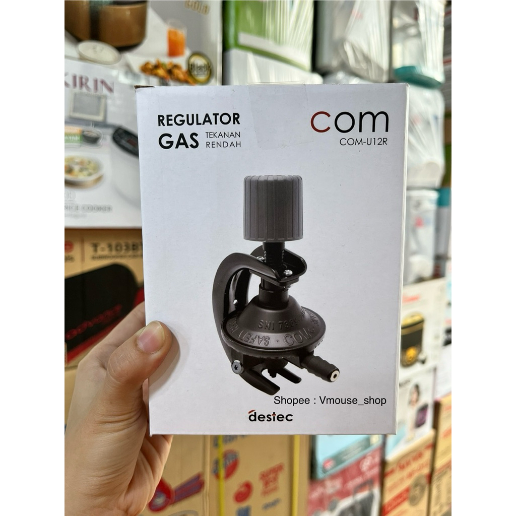 REGULATOR GAS DESTEC NON AMPERE U12R - REGULATOR PUTAR ATAS DESTEC - DESTEC REGULATOR TEKANAN RENDAH