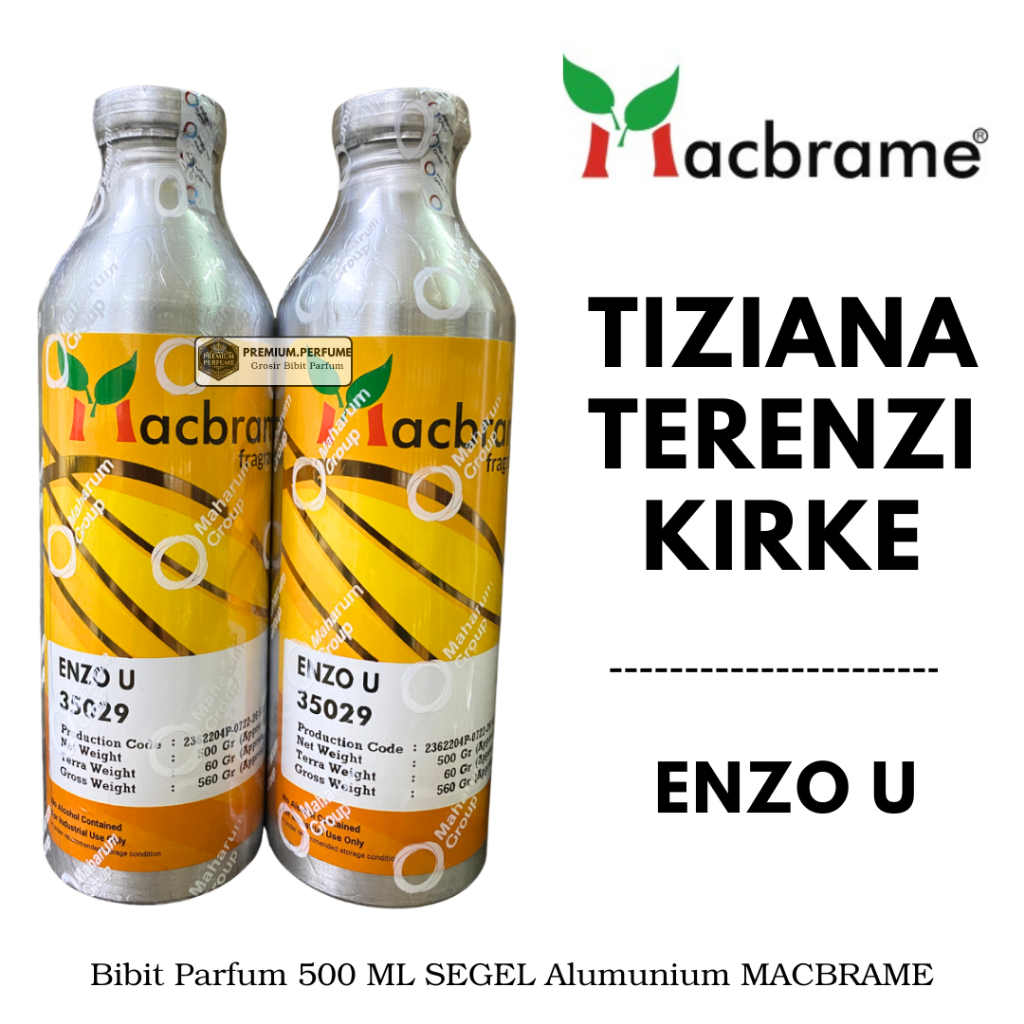 Bibit Parfum TIZIANA KIRKE ( 500 ML SEGEL Alumunium ) MACBRAME