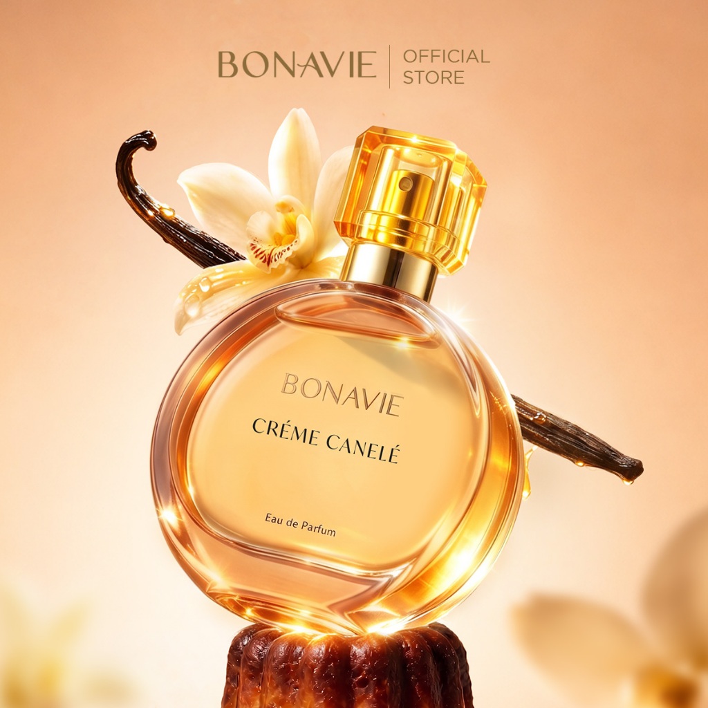 Bonavie Eau de Parfum - Creme Canele 30ml Parfum Wangi Tahan Lama EDP Sweet Manis Elegan
