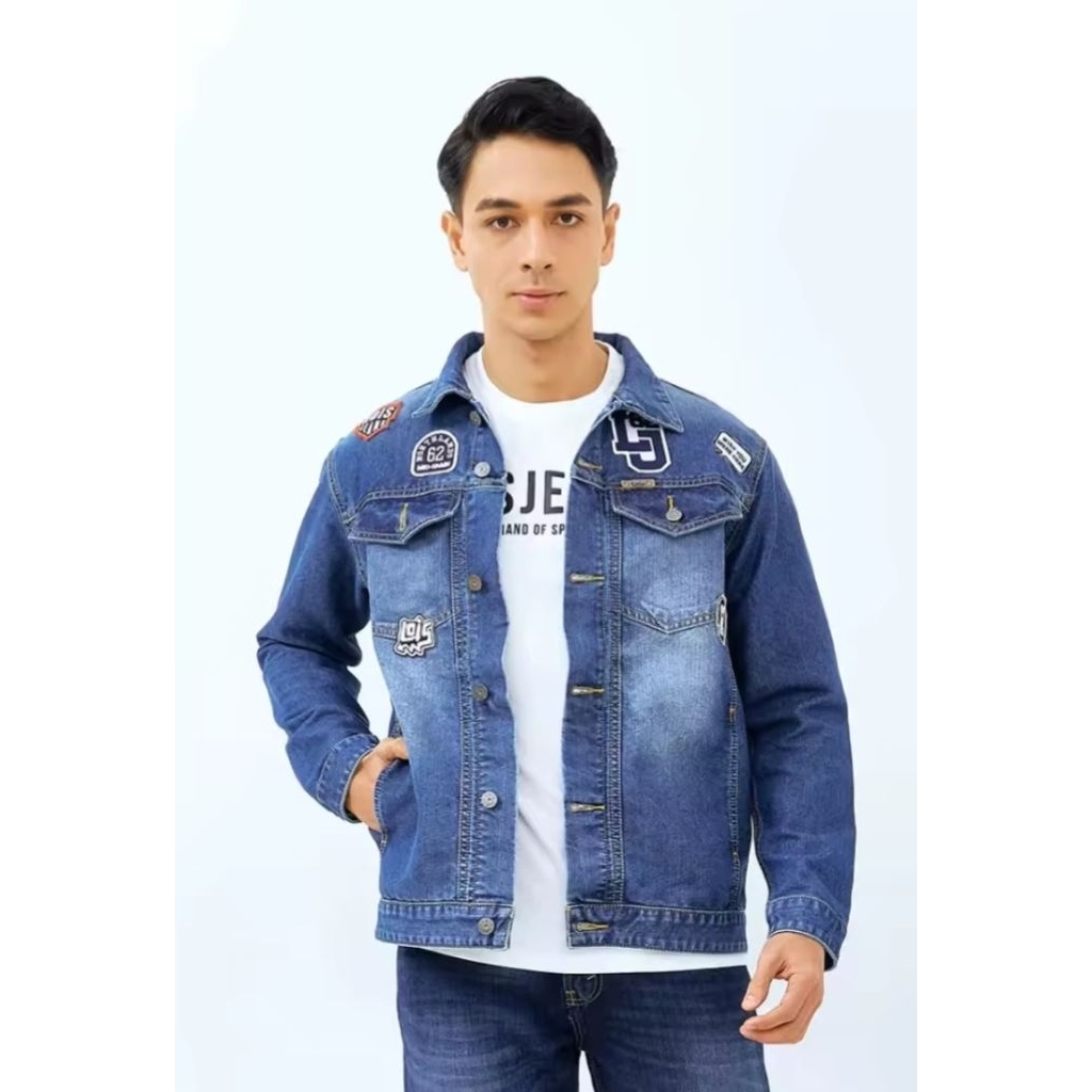 Jaket Denim Lois Original