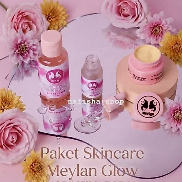 Meylan Glow Cream 2in1 Bpom 5% Niacinamide