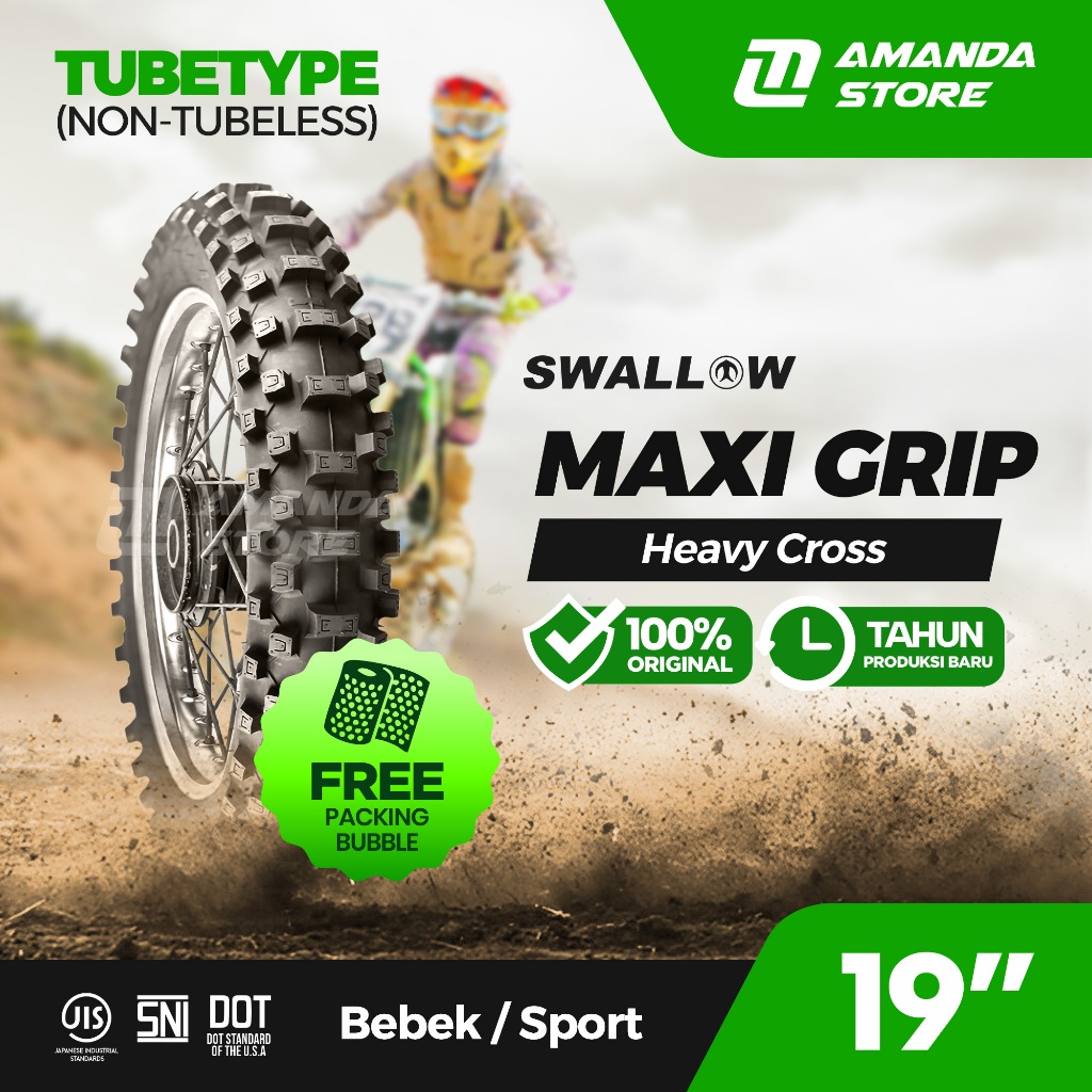 Ban CROSS/TRAIL Ring 19" Swallow MAXI GRIP