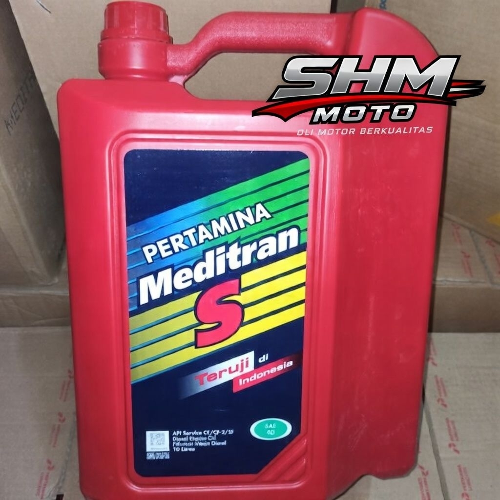 Oli  Pertamina Mesin Mobil  Meditran S, SC, SX 10 Liter