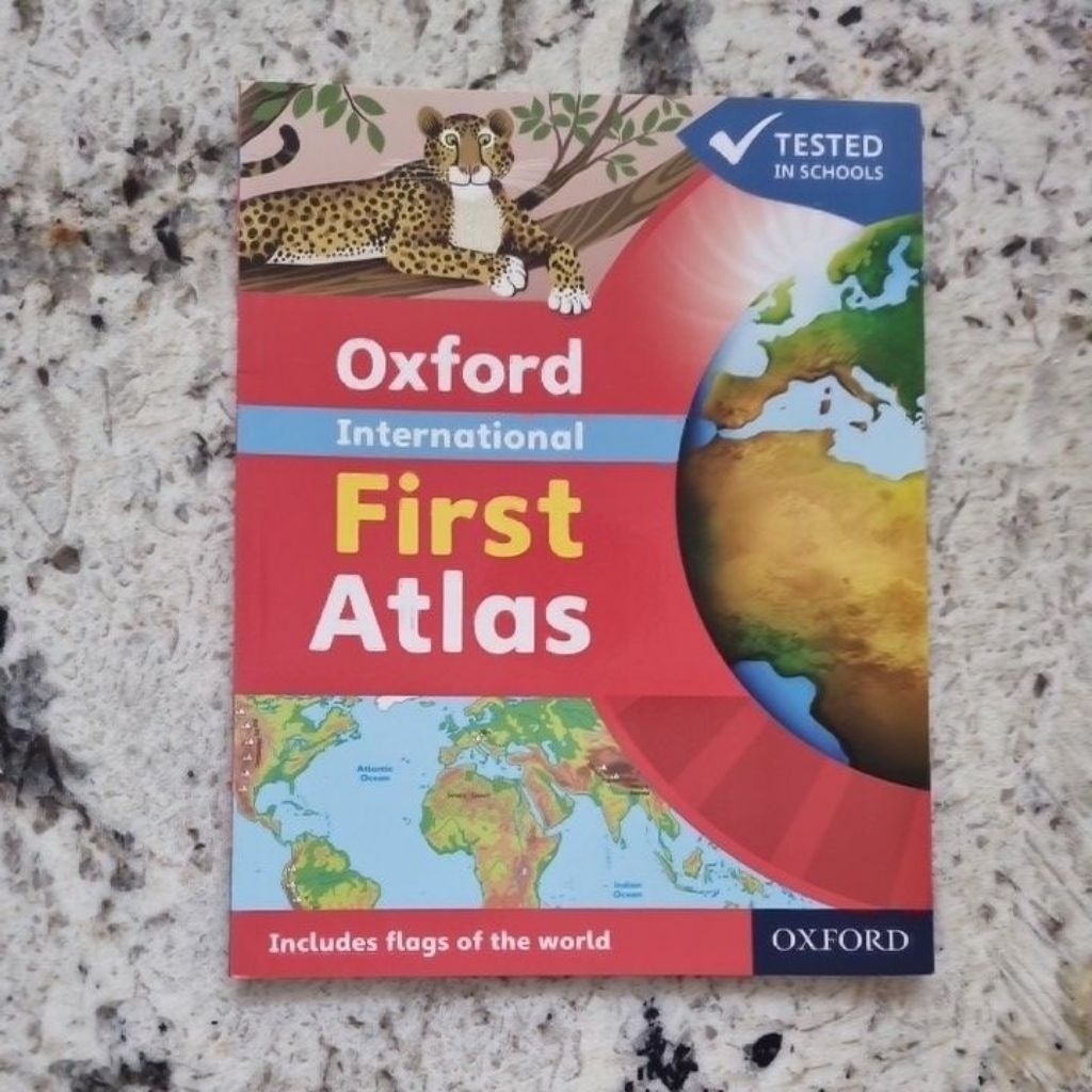 buku edukasi anak oxford international first atlas