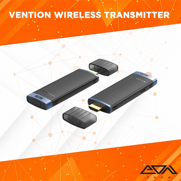 Vention Wireless HDMI Transmitter and Receiver Black (ADCB0)