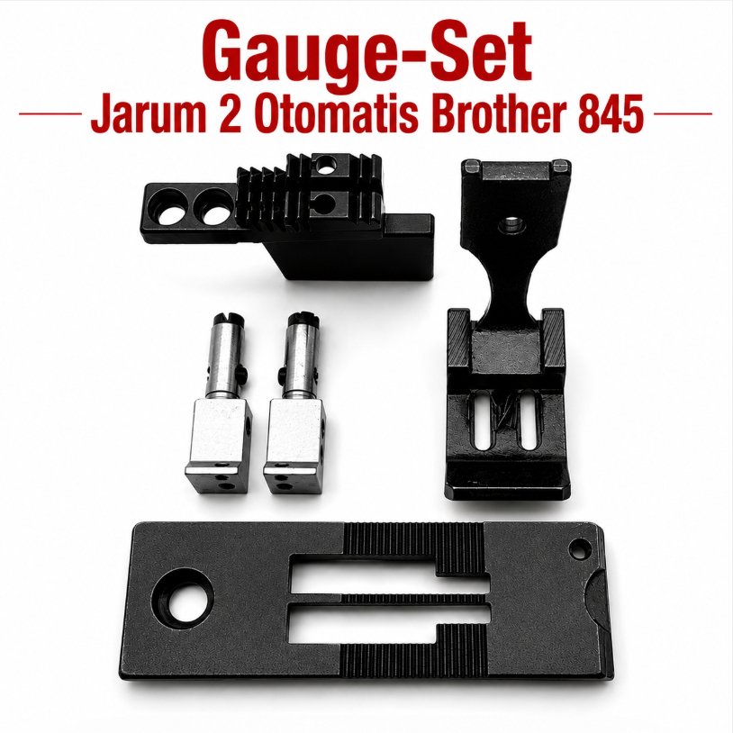 Gauge Set / Getset / GaugeSet Jarum 2 Otomatis Brother 845 / B845