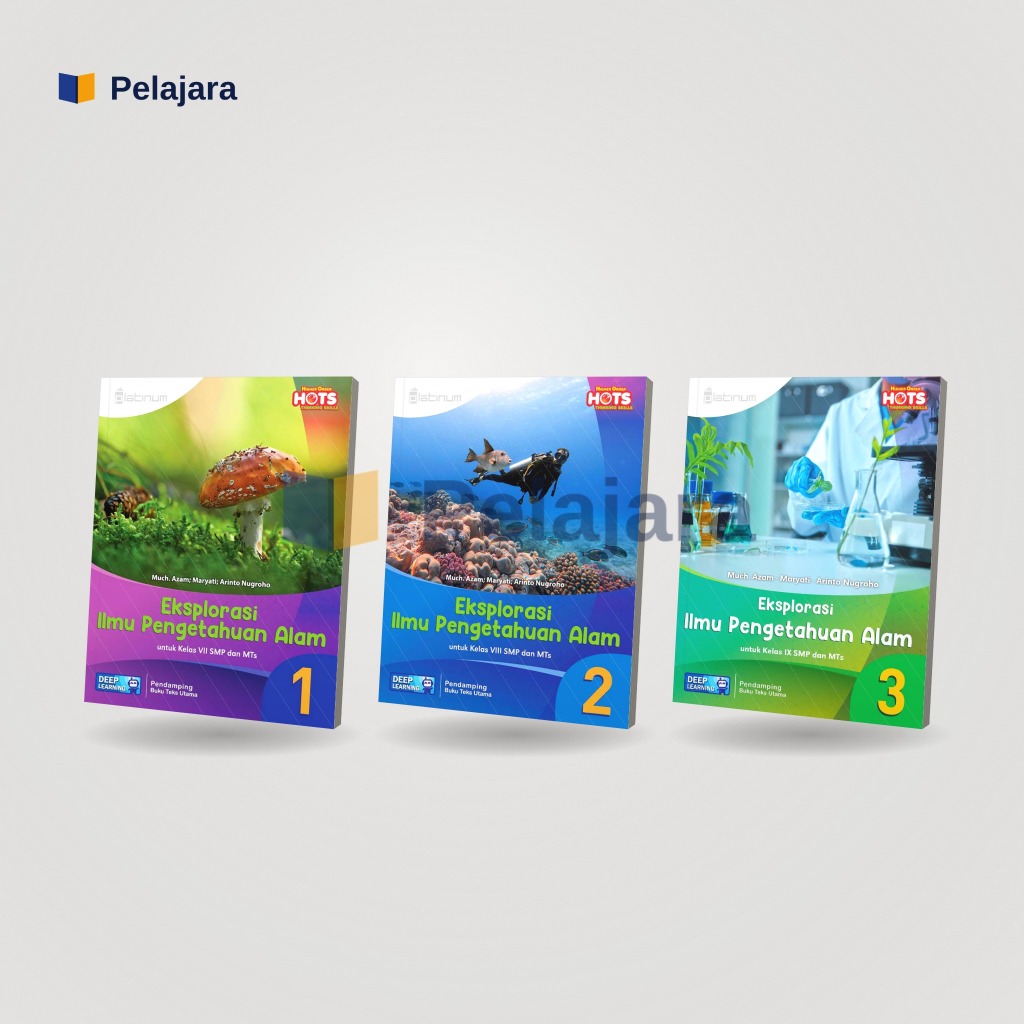 Buku Platinum IPA SMP/MTs Kelas 7-9 Deep Learning Tiga Serangkai