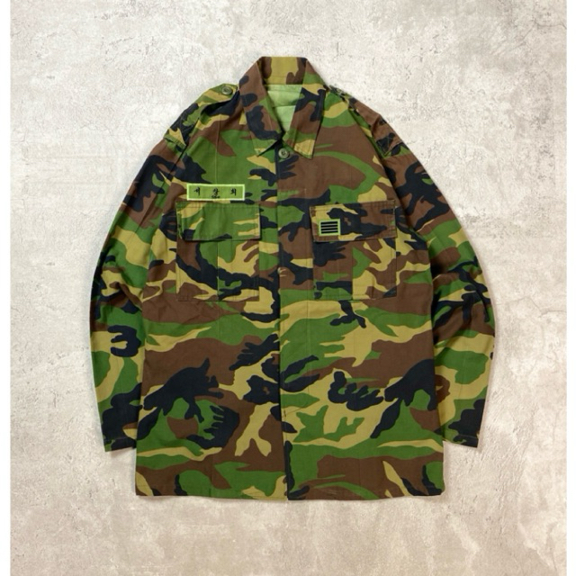 Kemeja Camo BDU Army Korea
