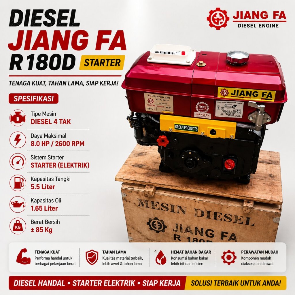 DIESEL (JIANGFA) R180D "STARTER