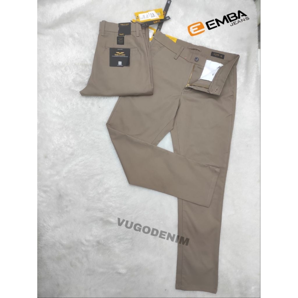 EMBA 100% ORIGINAL sz 27-38 CELANA PANJANG CHINOS EMBA / CELANA CHINOS EMBA / CELANA PANJANG EMBA / 