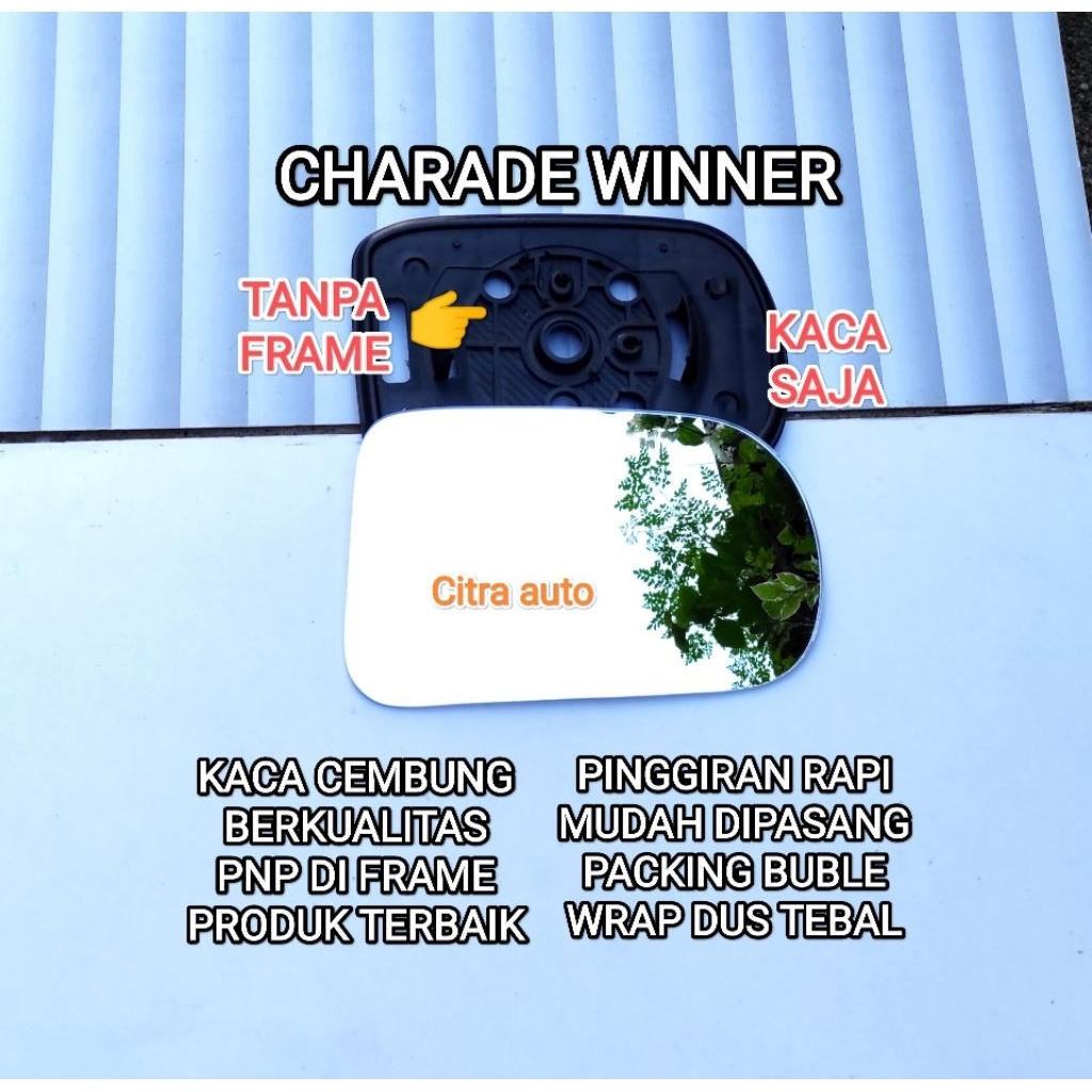 Kaca Spion CHARADE Winner Berkualitas