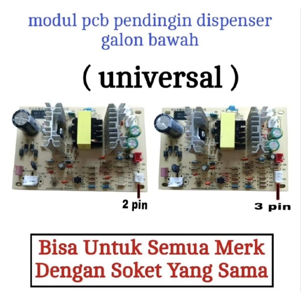MODUL PCB PENDINGIN DISPENSER MIYAKO WD 289/WD 290/WD 389/WDP 200/WDP 300