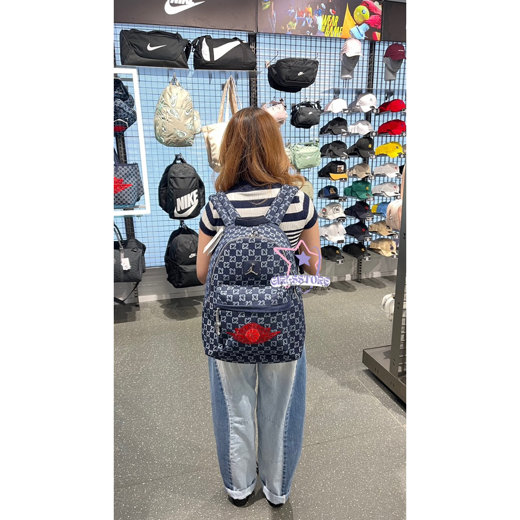 TAS RANSEL JORDAN MONOGRAM BAGPACK