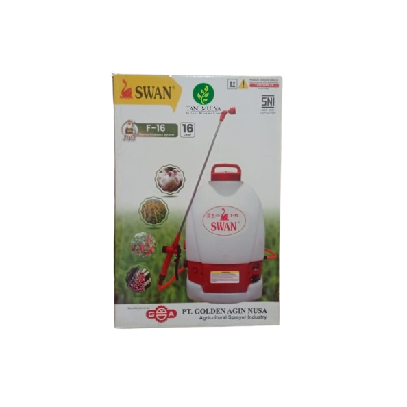 Sprayer Elektrik SWAN F-16 (16 Liter) Asli - Tangki Semprot Hama Cas / Baterai Otomatis