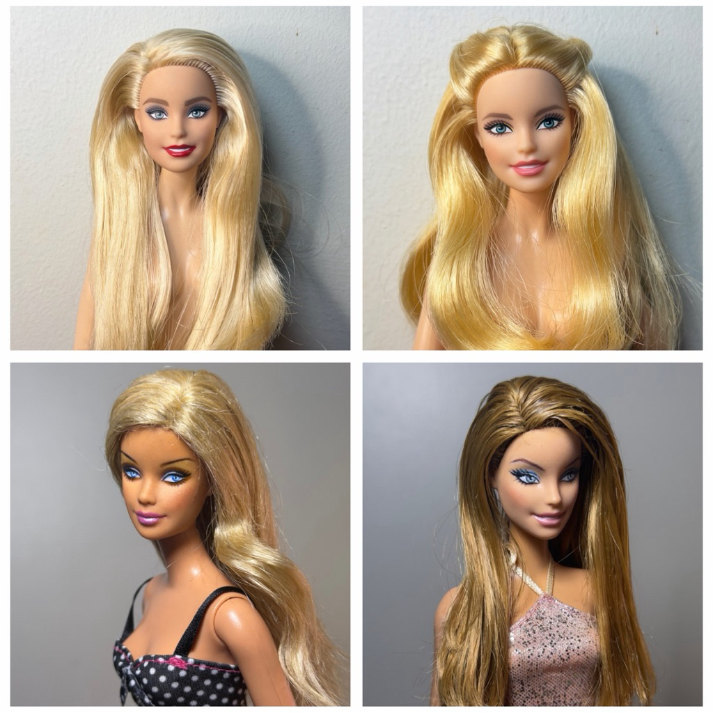Head / Kepala Only Barbie Collector