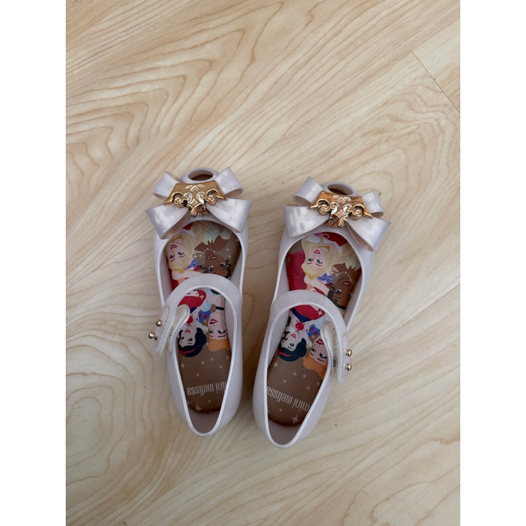Mini Melissa Disney Princess Kids Shoes Preloved size 30 Europe