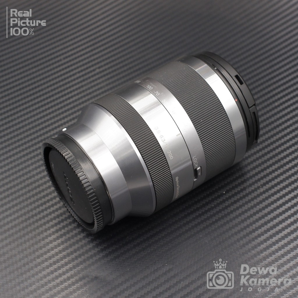 Sony E 18-200mm f/3.5-6.3 OSS Second Bekas | Lensa All Round Zoom Mount E Sony Mirrorless APS-C