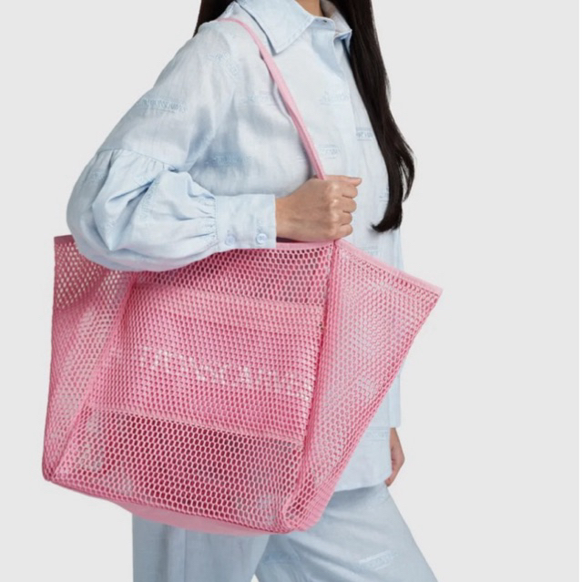 Buttonscarves Mesh Tote Bag