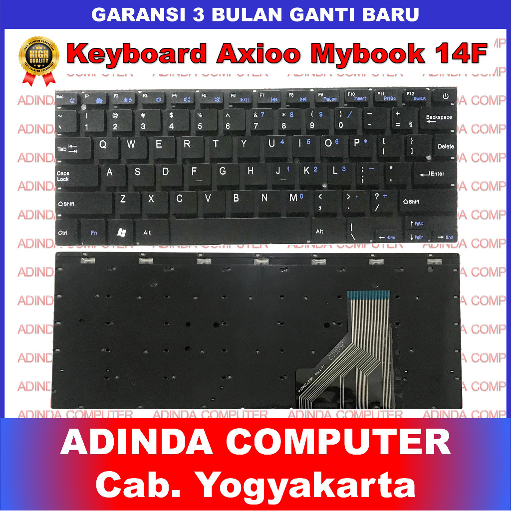 Keyboard Axioo Mybook 14F PN1308P PN1308P/21K0M PN1308P/21l0M NBAX21K