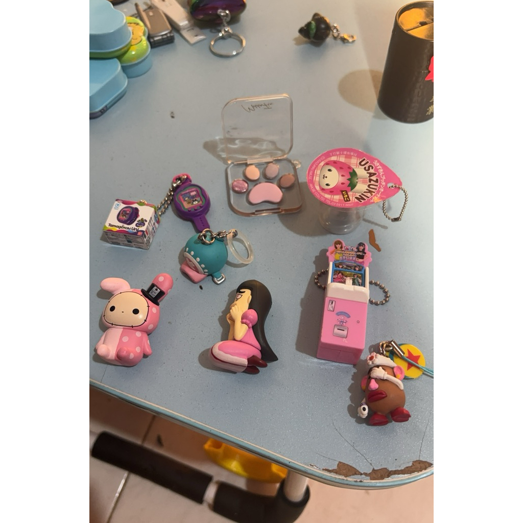 [READ DESCRIPTION] COD ASAL AMANAH Trinkets Gotochi Gacha Strap Love and berry Disney Pixar Toy stor