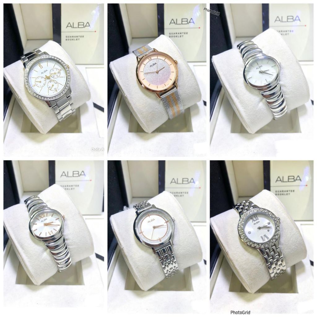 JAM TANGAN WANITA ORIGINAL ALBA  ORIGINAL/ JAM TANGAN WANITA ALBA TERLARIS