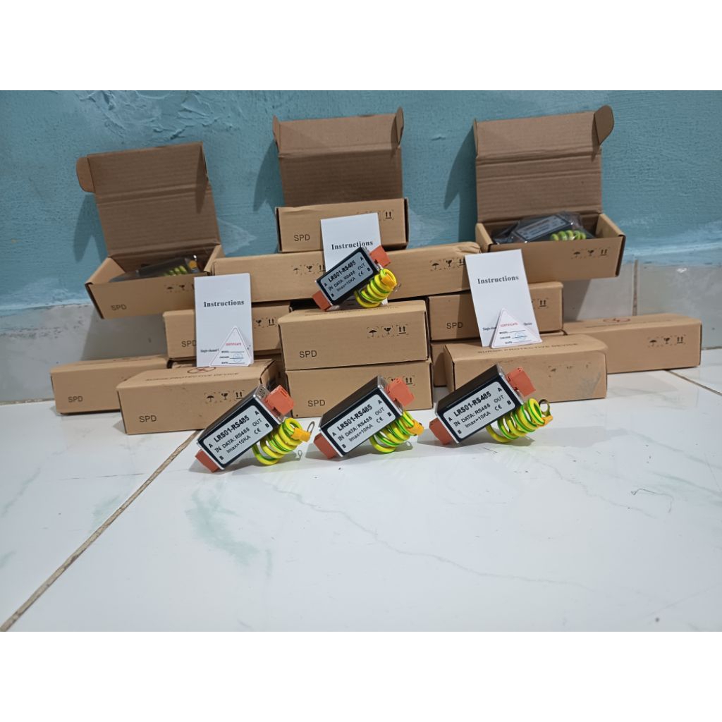 ARRESTER LRS01 - RS485 SURGE ARRESTER SPBU PENANGKAL PETIR ANTI PETIR