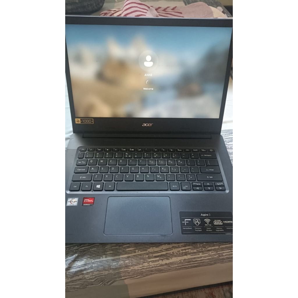 Acer Aspire 3 tahun 2020 (AMD Atlhon 3050U)